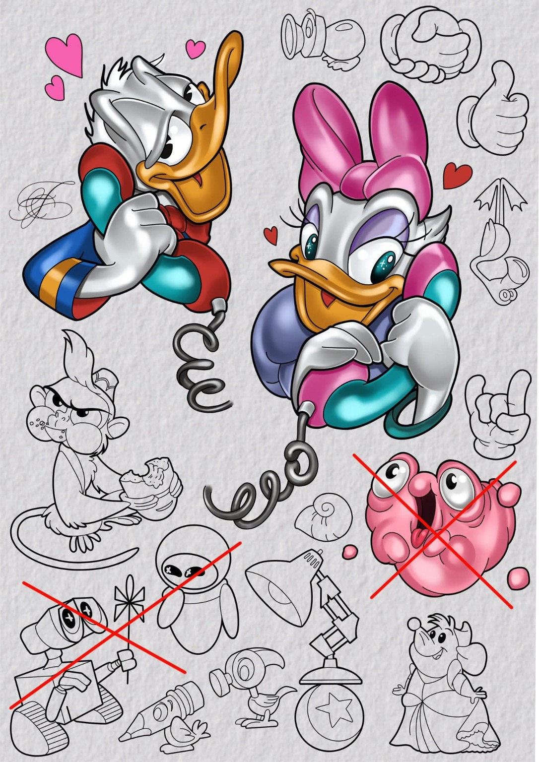 Ledigt design fra The Phoenix Ink