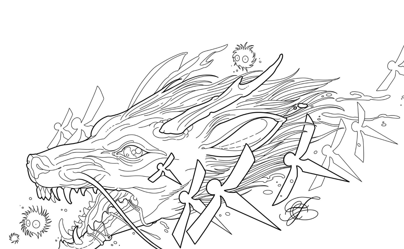 Ledigt design fra The Phoenix Ink