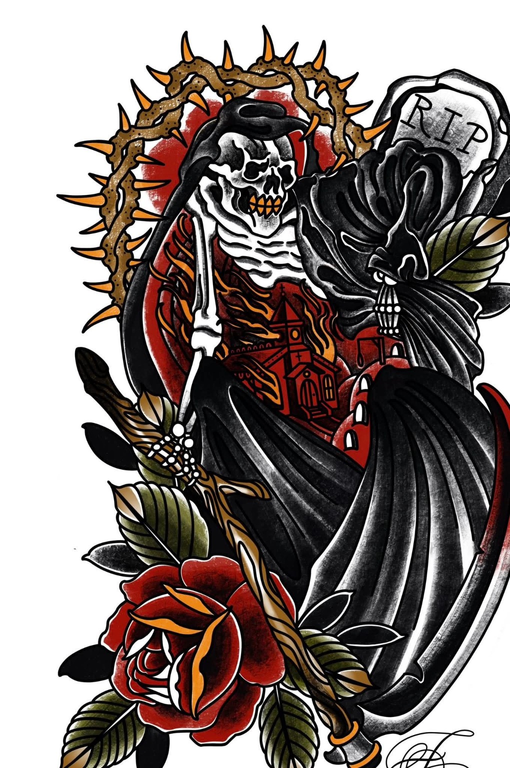 Ledigt design fra The Phoenix Ink