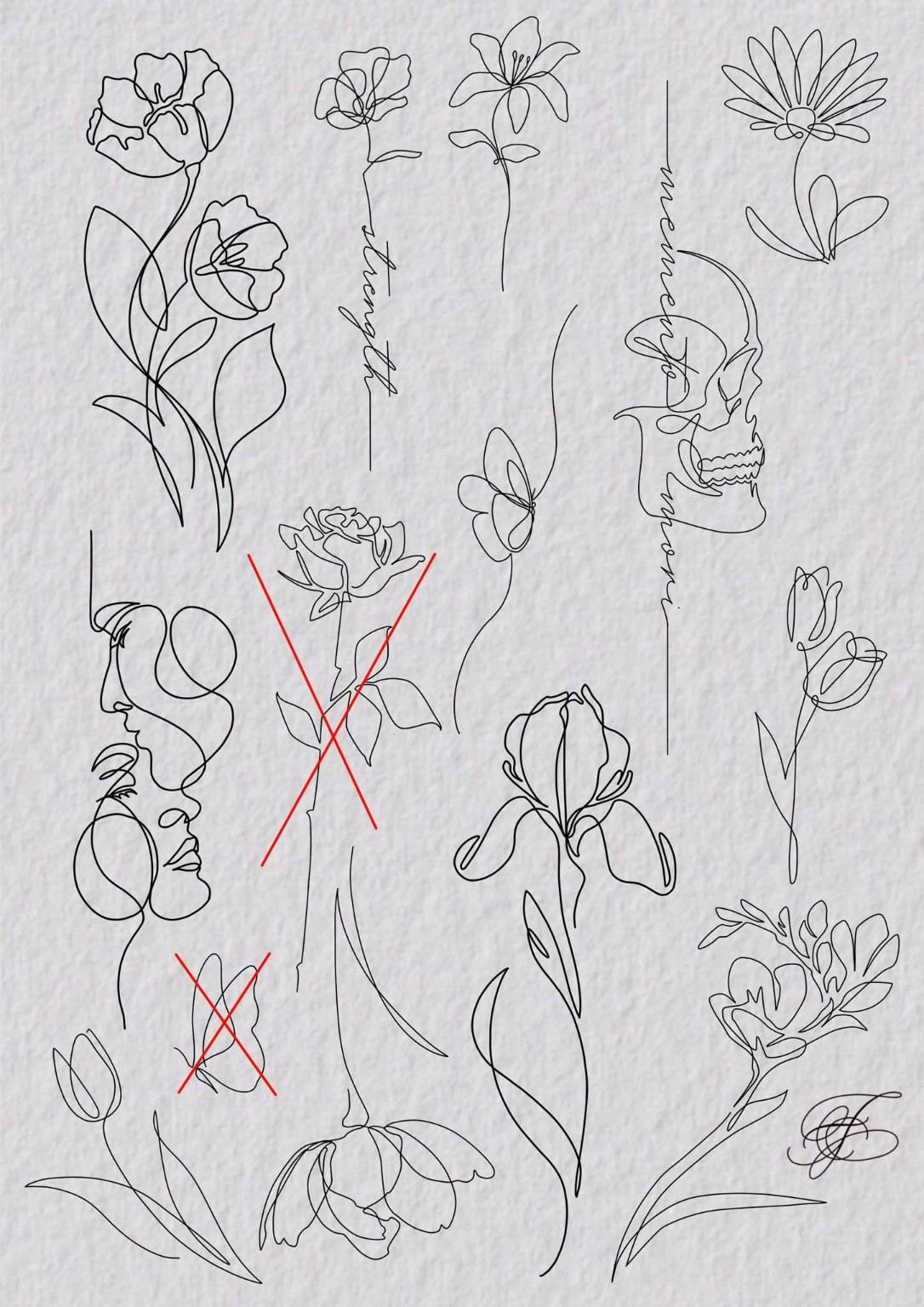Ledigt design fra The Phoenix Ink